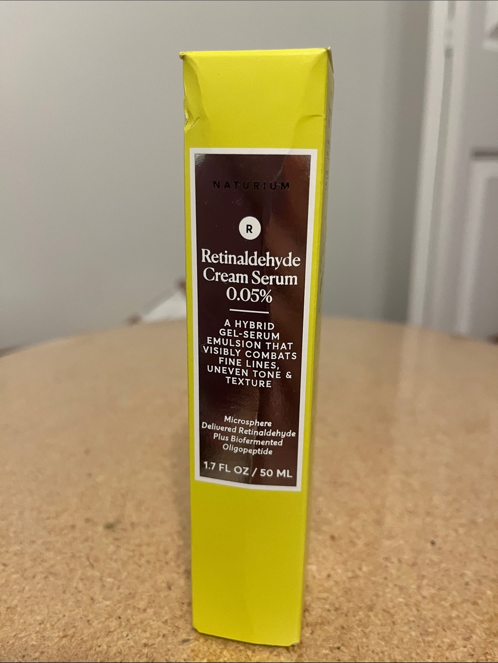 Naturium Retinaldehyde Cream Serum 0.05% — Yellow